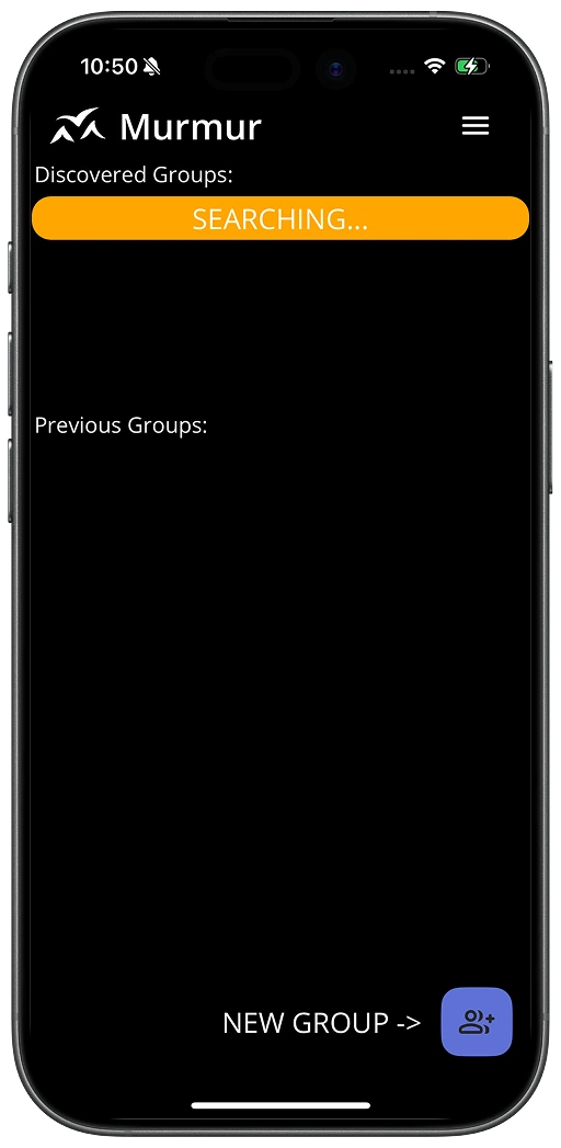Home screen